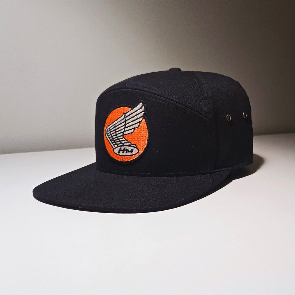 Honda Motorcycles Richardson 257 Trucker Hat - Retro Wing Logo Vintage Style